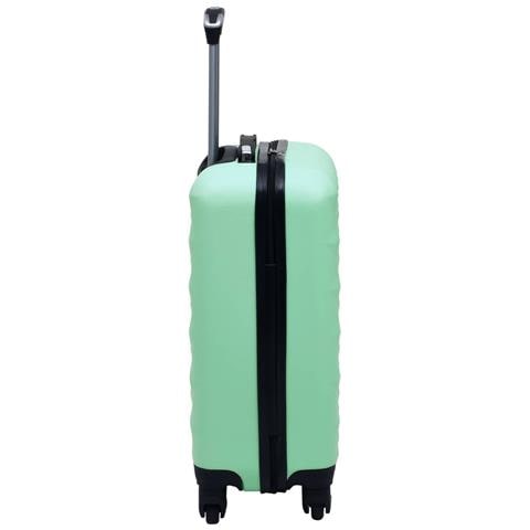 Lusso Casadino - Set Valigie Trolley A Custodia Rigida 2 Pz Menta In Abs - Foto 8