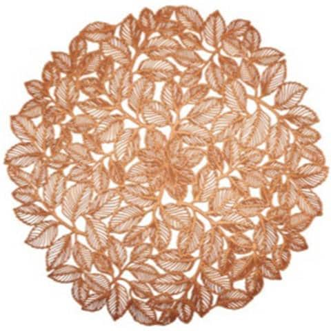 Set Di 6 Tovagliette Dal Design Elegante Con Foglie Gold - Foto 1