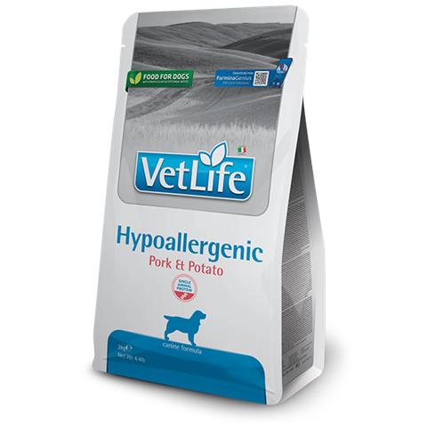 Vet Life Hypoallergenic 2 kg Adulto Maiale, Patata - Foto 1