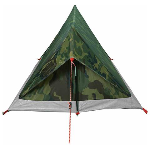 Tenda da Campeggio per 2 Persone Mimetica Impermeabile - Foto 8