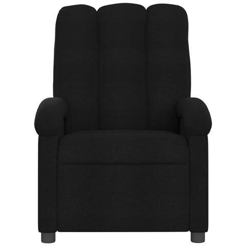 Poltrona Elettrica Reclinabile Nera in Tessuto - Foto 9