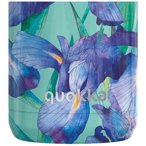 Bottiglia Termica 510 Ml A Doppia Parete Con Decorazione Iris, Multicolore - Foto 2