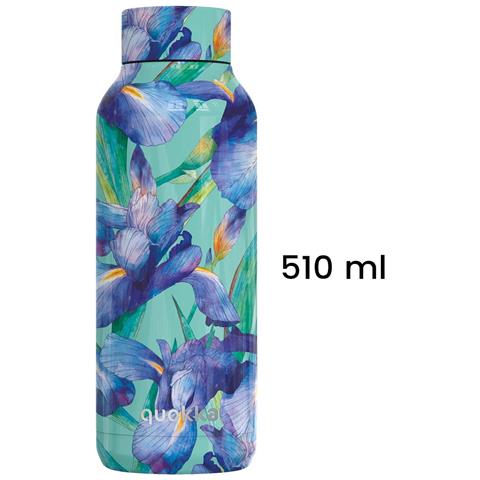 Bottiglia Termica 510 Ml A Doppia Parete Con Decorazione Iris, Multicolore - Foto 5