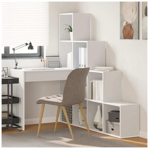 Scrivania ad angolo Bianco 101,5 x 149,5 x 149,5 cm - Foto 2