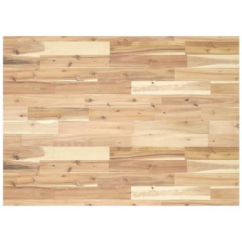 Piano Scrivania Non Trattato 120x70x2cm Legno Massello Acacia - Foto 1