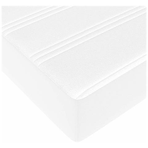 Struttura del letto Bianco 120 x 190 cm Pelle sintetica - Foto 9