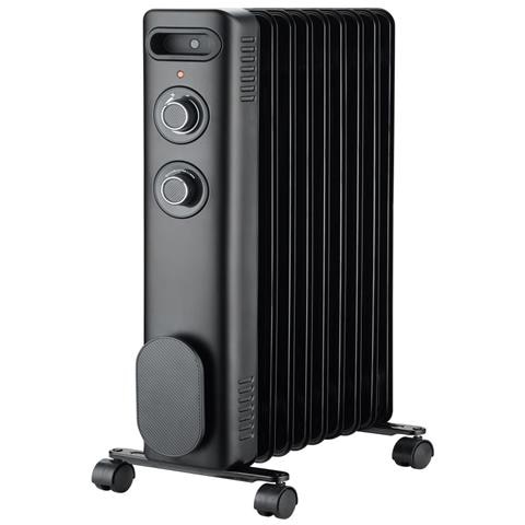 Radiatore A Olio Nero Da 2000 W - Cl.radbh2000m - Foto 1