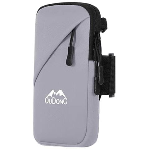 Fascia Da Braccio Per Telefono Da Corsa - Traspirante, Leggera, Sportiva Per Telefoni Da 7.0 Pollici Grey - Foto 1