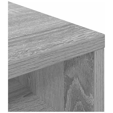 Lowboard con cassetto Grigio Sonoma 72 x 22,5 x 38 cm - Foto 9