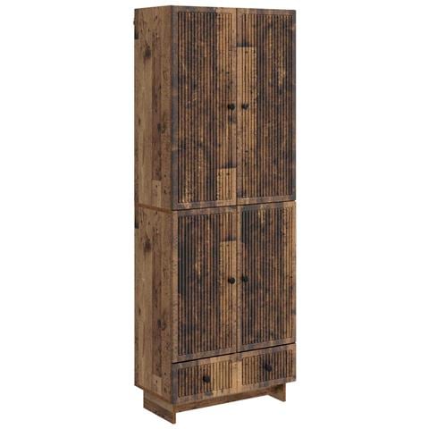Set di armadi 2 pcs Legno antico 66 x 34,5 x 95 cm - Foto 1
