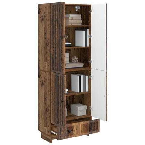 Set di armadi 2 pcs Legno antico 66 x 34,5 x 95 cm - Foto 2