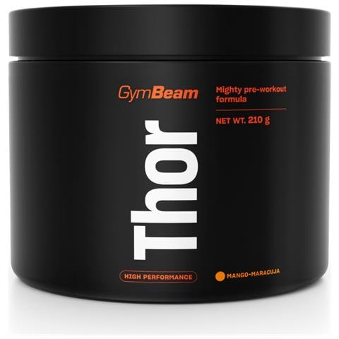Integratore pre-workout Thor con caffeina 210 g Mango-Maracuja - Foto 1