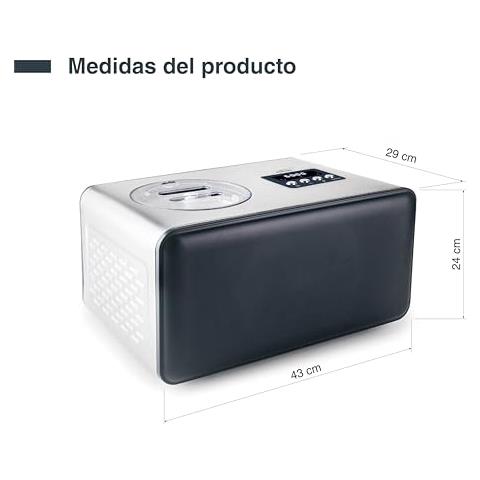69306 - Macchina per gelato Arctic, funzione di raffreddamento, con 2 pale miscelatrici - Foto 3