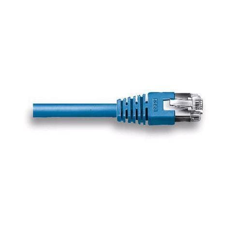 ICOC F5E-100-BL - Cavo di rete Patch in Rame Schermato Cat. 5e Blu FTP 10 mt - Foto 1