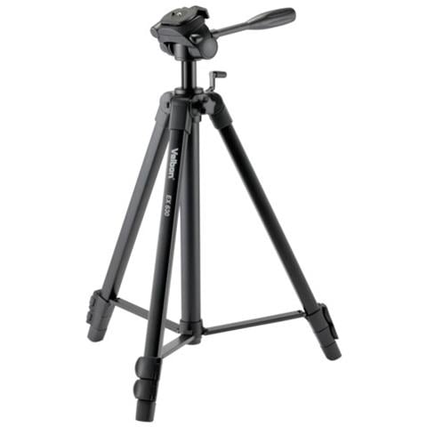 Treppiede con Testa Panoramica Altezza Max 168 cm Nero V30132-EU - Foto 1