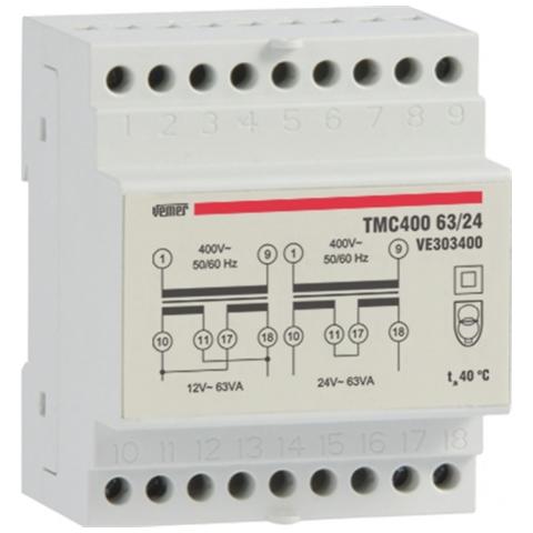 Trasformatore Modulare 4 Moduli Tmc 400 63/24 Ve 303400 - Foto 1