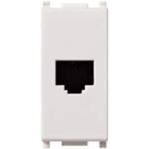 Serie Plana Presa Telefonica Rj11 Attacco Telefono Cordless Phone Jack - Foto 1