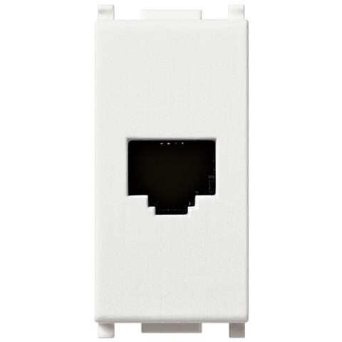 Serie Plana Presa Telefonica Rj11 Attacco Telefono Cordless Phone Jack - Foto 2