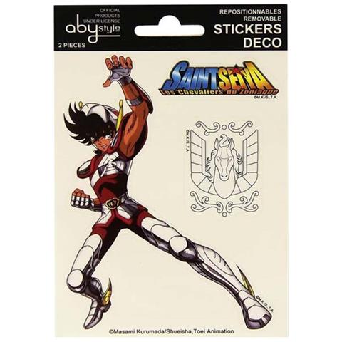 Adesivi - Saint Seiya 16x11cm Pegase / Shiryu - Foto 2