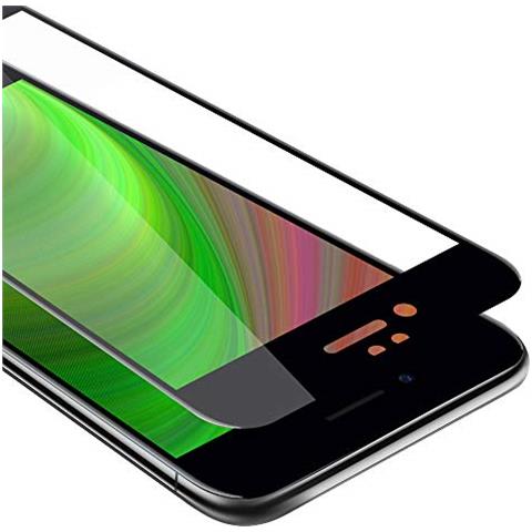 Pellicola Armatura A Schermo Intero Compatibile Con Apple Iphone 6 / Iphone 6s In Trasparente Con Nero - Vetro Temperato (tempered) Di Protezione Del Display In Durezza 9h Con 3d Touch - Foto 1