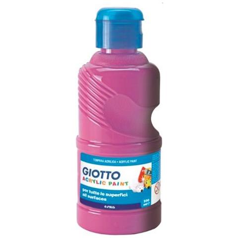 Flacone 250 Ml Giotto Tempera Acrilica Colore Magenta - Foto 1
