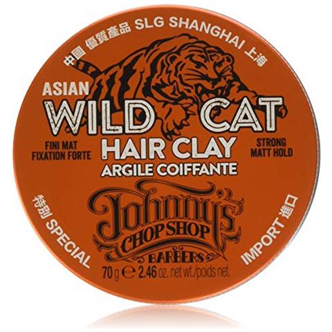 Chop Shop Di Johnny Il Gatto Selvatico La Pasta Da Modellare Per Capelli (etichetta In Lingua Italiana Non Garantita)  - Foto 1