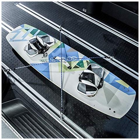 Set Di 4 Occhielli Di Fissaggio Per Il Carico Che Fissano Vw T5 T6 Bully Multivan California Spiaggia Caravelle. Flagellazione Sicuro Del Vostro Bagaglio - Foto 2