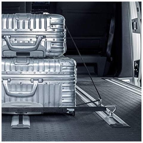 Set Di 4 Occhielli Di Fissaggio Per Il Carico Che Fissano Vw T5 T6 Bully Multivan California Spiaggia Caravelle. Flagellazione Sicuro Del Vostro Bagaglio - Foto 4