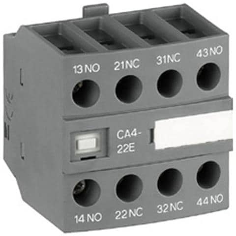 Blocco Contatti Aux 2na+2nc Front - Ca4/22e - Foto 1
