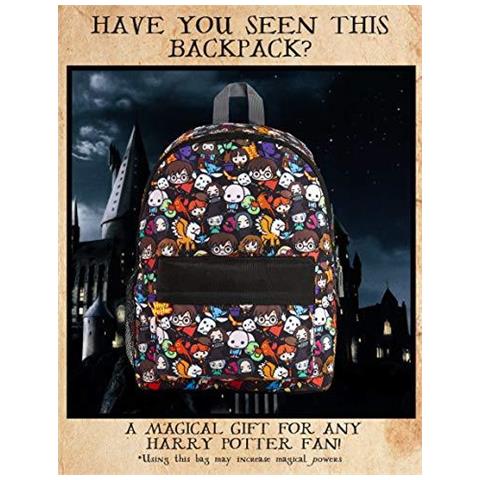 Borsa Scuola Zaini Per Ragazzi Ragazze Con Chibi Caratteri Di Stampa Materiale Scolastico Per I Bambini Grande Zaino Per La Scuola Di Viaggio Regalo Di Per I Ragazzi Ragazze Adolescenti - Foto 2