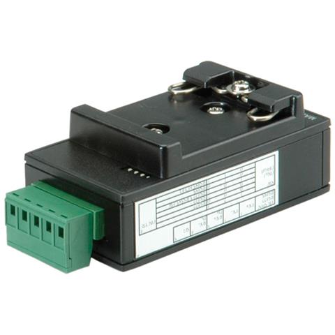 USB 2.0 to RS422/485 Adapter, with Isolation, for DIN Rail, Nero - Foto 2