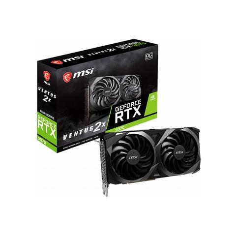 GeForce RTX 3070 8 GB GDDR6 Pci-E 3 x DisplayPort / 1 x HDMI VENTUS 2X - Foto 1