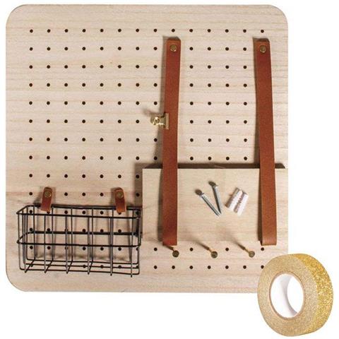 Organizzatore Per Nastri In Legno - Supporto Per Cucito, Washitapes, Carta Da Regalo E Vinile - Foto 10