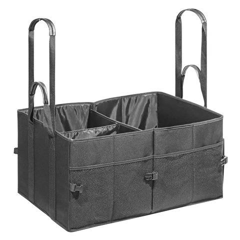 58 2531 scatola di conservazione Cesto portaoggetti Quadrato Poliestere Nero - Foto 1