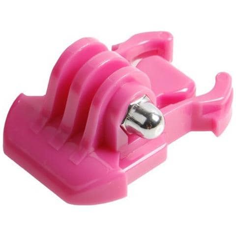 Fibbia Innesto Rapido Clip Per Gopro Hd Hero - Action Cam Nilox Trevi Storex Magenta - Foto 2
