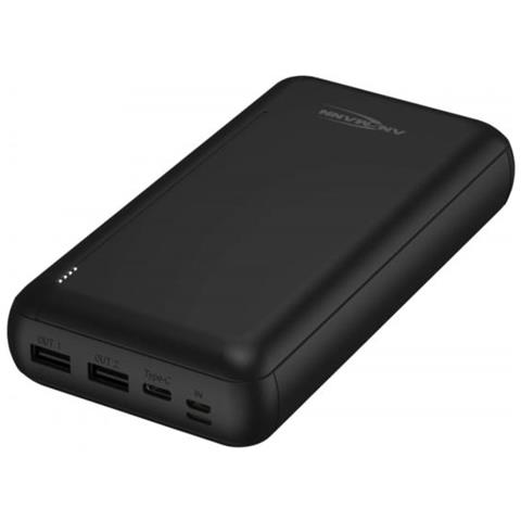 Ansmann Pb212 Polimeri Di Litio (lipo) 30000 Mah Nero - Foto 1