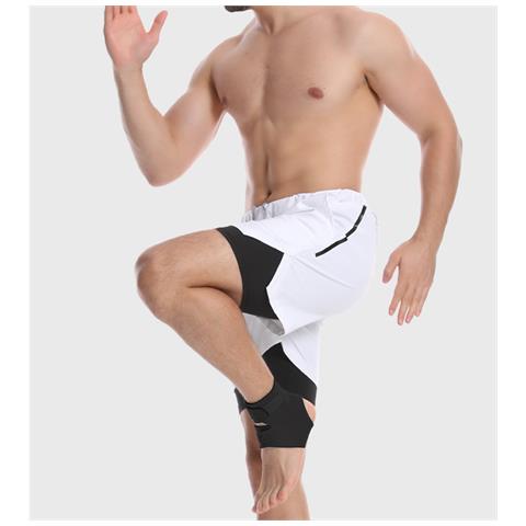 Calzini Sportivi Anti-distorsioni Per La Protezione Della Caviglia Tutore Per Caviglia Nero S - Foto 4