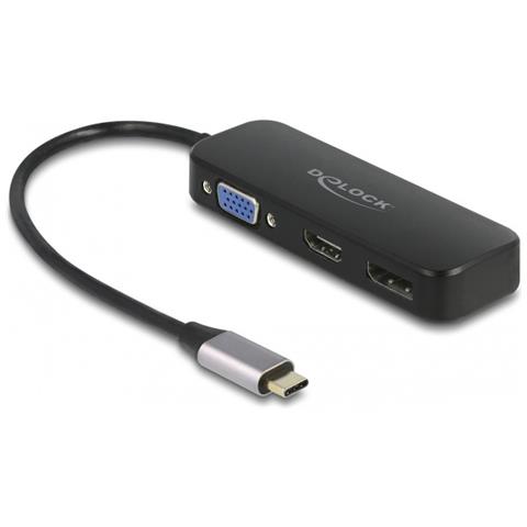 Adattatore USB Type-C per VGA / HDMI / DisplayPort 4K 60 Hz - Foto 1