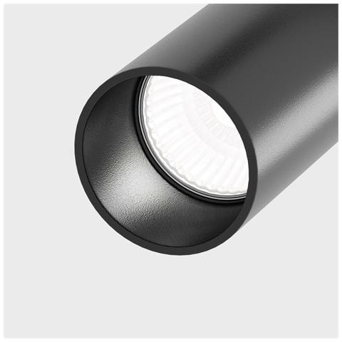 Lampadario A Sospensione Moderno Elti Alluminio Nero 1 Luce Gu10 50w Ip20 - Foto 2
