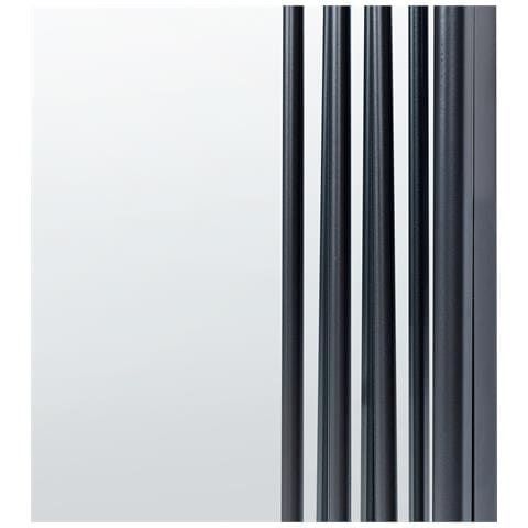 Specchio Ajain 45 Cm 146 Cm Metallo Nero - Foto 5