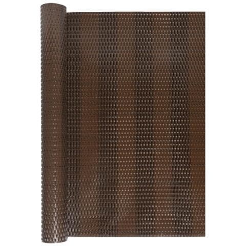 Paravento Da Balcone Marrone E Nero 400x90 Cm In Polyrattan - Foto 1