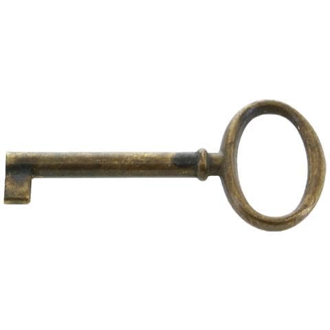 Chiave Per Mobili 33706 34x73 Mm Ottone Anticato** - Foto 1