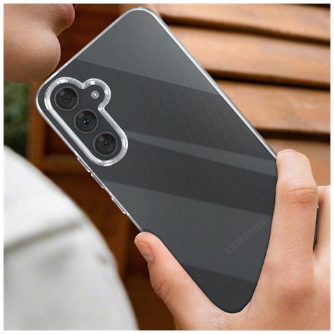 Cover In Silicone Flessibile Per Samsung Galaxy A54, Trasparente - Foto 5