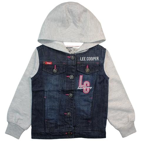 Veste À con capuccio Kids vestes lc11456 gris-6a Ragazza - Foto 1