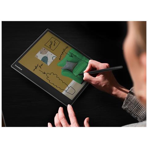 InkPad Eo PB1042-M-WW E-Reader 10.3" E Ink Kaleido 3 64GB Android 11 Bluetooth Wi-Fi Nero Grigio - Foto 2