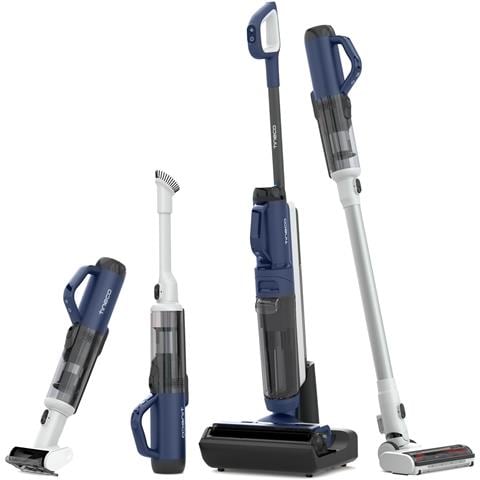 Floor One S6 Pet Scopa Ricaricabile senza Sacco Potenza 450 W Colore Blu /Bianco - Foto 2