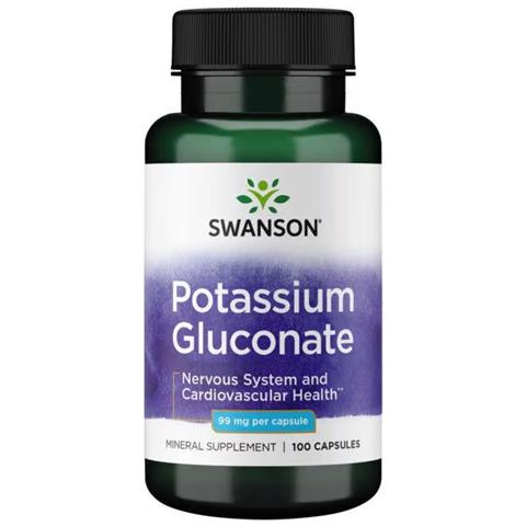 Gluconato Di Potassio 99 Mg 100 Capsule Swanson Health Products - Foto 2