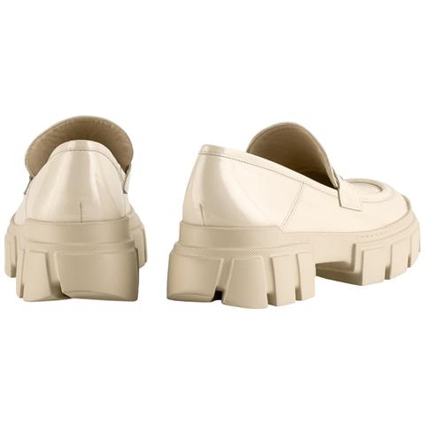 Vince Loafers Mocassino Pelle Scarpe Donna Beige Eu 41, 5-102804 1200 - Foto 3