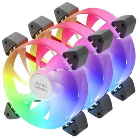 Kit Ventola MF-3A FDB da 120mm 360º Colore Bianco - Foto 4