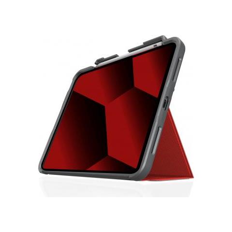 Dux Plus Cover per Apple iPad 10,9"" Rosso Trasparente - Foto 2